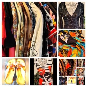 Total Of 15 Colorful Clothing Collection Random Selection Bundle. Sizes Vary